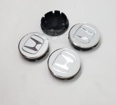 Jant Göbeği Honda 55/52 Silver 52mm Yuvaya Göre 4lü Set - 1