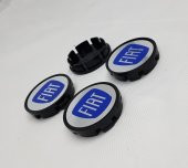 Jant Göbeğİ FİAT 55/52 (52mm YUVA) 4LÜ SET MAVi - 1