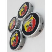 Jant Göbeği Abarth 56/52 52mm Yuva 4lü Set Alüminyum - 1