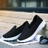 Kadın Günlük Slip-On Spor Ayakkabı (Şeftali Kırmızısı) - 4