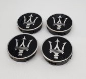 Jant Göbeği Maserati 58/55 55mm Yuva 4lü Set siyah - 1