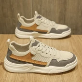 Erkek Günlük Kaykay Ayakkabısı (Kayısı Rengi) thumbnail 1