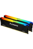 Kingston Fury Beast RGB 16 GB (2x8) DDR4 3600MHz CL17 PC Ram KF436C17BB2AK2/16 - 1