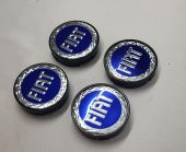 Jant Göbeği Fiat Mavi 4lü Set EBAT SEÇENEKLERİYLE - 1