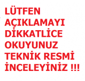 Jant Göbeğİ RENAULT 55/52 52mm YUVA 4LÜ SET SARI PLASTO DAMLA - 3