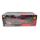 1:12 Ölçek U/K Araba Süper Sports R Işıklı Şarjlı Kapıları Açılan - 2