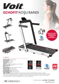 ECHO FIT KATLANABİLİR KOLAY KURULUM KOŞU BANDI(81 İLDE TEKNİK SERVİS HİZMETİ) - 5