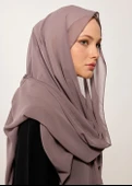 Tesettür Şal - Şifon - Vizon thumbnail 2