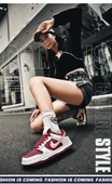 Unisex Günlük Spor Ayakkabı (Kiraz) - 9