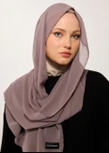 Tesettür Şal - Şifon - Vizon thumbnail 1