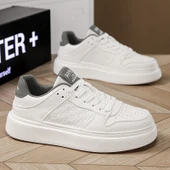 Erkek Günlük Moda Spor Ayakkabı (Bej - Yeşil-2) thumbnail 1