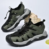 Erkek Plaj Sandalet (Yeşil) thumbnail 6