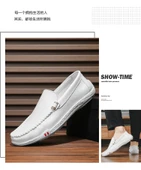 Erkek Yazlık Loafer Ayakkabı (Beyaz) - 9