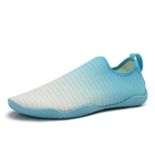 Unisex Yüzme ve Yoga Ayakkabısı - Açık Hava, Plaj, Su Sporları (Beyaz - Mavi) - 8