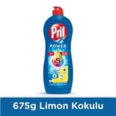 Pril Sıvı Bulaşık Deterjanı Limon Mavi 675 gr - 1