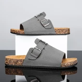 Erkek Terlik Sandalet (Sarı) thumbnail 6