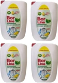 BORLINE Sıvı Bulaşık Deterjanı 4000 Ml Limon 4 Adet - 1