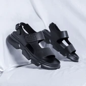 Erkek Yazlık Plaj Sandalet (Siyah) thumbnail 1