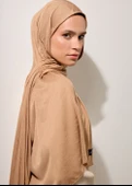 Tesettür Şal - Camel thumbnail 3