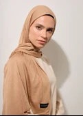 Tesettür Şal - Camel thumbnail 2
