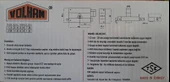 VOLKAN SİLİNDİRLİ TRAJLI ( TİRAJLI ) KİLİT KARE 14 cm SİLİNDİRLİ TRAJLI ( TİRAJLI ) KİLİT - DEMİR KAPI KİLİDİ - 4