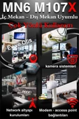 MN6 M107X 40 Metre internet kablosu/CAT6 iki kat korumalı UTP 0,57MM/İç dış mekan/40M ethernet kablosu - 4