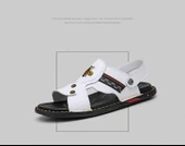 Erkek Deri Sandalet (Siyah) thumbnail 9