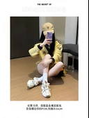 Kadın Platform Spor Ayakkabı (Siyah) thumbnail 11