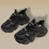 Kadın Platform Spor Ayakkabı (Siyah) thumbnail 1