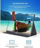 Arzopa S1 Table 15.6" Full HD 60Hz IPS Ultra İnce Taşınabilir Monitör - 3