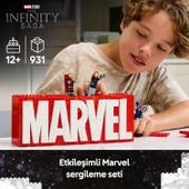 Lego Marvel: Marvel Logosu Ve Minifigürleri 76313 - Süper Kahraman Sevenler Için Avengers Karakterle thumbnail 6