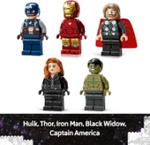 Lego Marvel: Marvel Logosu Ve Minifigürleri 76313 - Süper Kahraman Sevenler Için Avengers Karakterle thumbnail 8