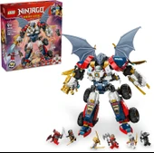 Lego Ninjago Zane’In Ultra Kombo Mech’I 71834-9 Yaş Ve Üzeri Çocuklar Için Araba, Jet Ve Ejderha İçe thumbnail 1