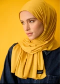 Tesettür Şal - Hardal thumbnail 1