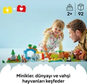 Lego Duplo Kasabası 3’Ü 1 Arada Vahşi Hayvan Aileleri 10446-2 Yaş Ve Üzeri Çocuklar Için Eğitici Ve thumbnail 6
