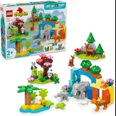 Lego Duplo Kasabası 3’Ü 1 Arada Vahşi Hayvan Aileleri 10446-2 Yaş Ve Üzeri Çocuklar Için Eğitici Ve thumbnail 1