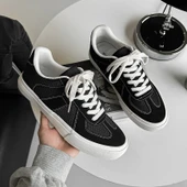 Erkek Kanvas Ayakkabı (Siyah) thumbnail 2