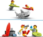 Lego City Cankurtaran Kamyoneti 60453-6 Yaş Ve Üzeri Çocuklar Için 2 Minifigür Ve Köpek Balığı Figür thumbnail 5