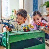 Lego City Helikopter, İtfaiye Kamyonu Ve Denizaltı Karışımı 60462-7 Yaş Ve Üzeri Çocuklar Için Yarat thumbnail 6