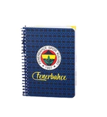 Fenerbahçe A6 72 Yaprak Karton Kapak Spiralli Bloknot Çizgili (591709) - 3