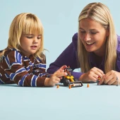 Lego Sarı Tekerlekli İnşaat Yükleyicisi 60450-4 Yaş Ve Üzeri Çocuklar Için Yaratıcı İnşaat Aracı İçe thumbnail 7