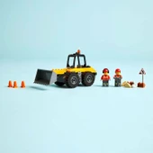 Lego Sarı Tekerlekli İnşaat Yükleyicisi 60450-4 Yaş Ve Üzeri Çocuklar Için Yaratıcı İnşaat Aracı İçe thumbnail 6