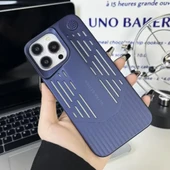 iPhone 14 Pro Lüks Kokulu Telefon Kılıfı Ultra Design Darbeye Dayanıklı Premium Kılıf ( Lacivert ) - 2