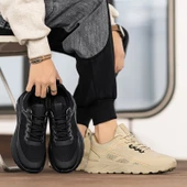 Erkek Günlük File Ayakkabı (Siyah) thumbnail 2