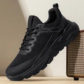 Erkek Günlük File Ayakkabı (Siyah) thumbnail 1