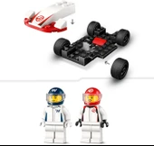 Lego City F1 Williams Racing Ve Haas F1 Yarış Arabaları 60464-4 Yaş Ve Üzeri Çocuklar Için 2 F1 Pilo thumbnail 4