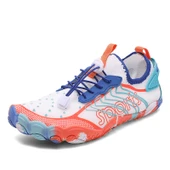 Unisex File Üst Yüzey Plaj Su Ayakkabısı Çok Fonksiyonlu Spor Ayakkabı (Siyah - Turuncu) thumbnail 9