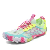 Unisex File Üst Yüzey Plaj Su Ayakkabısı Çok Fonksiyonlu Spor Ayakkabı (Siyah - Turuncu) thumbnail 10