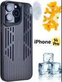 iPhone 14 Pro Lüks Kokulu Telefon Kılıfı Ultra Design Darbeye Dayanıklı Premium Kılıf ( Siyah ) - 1