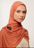Tesettür Şal - Rust - 3